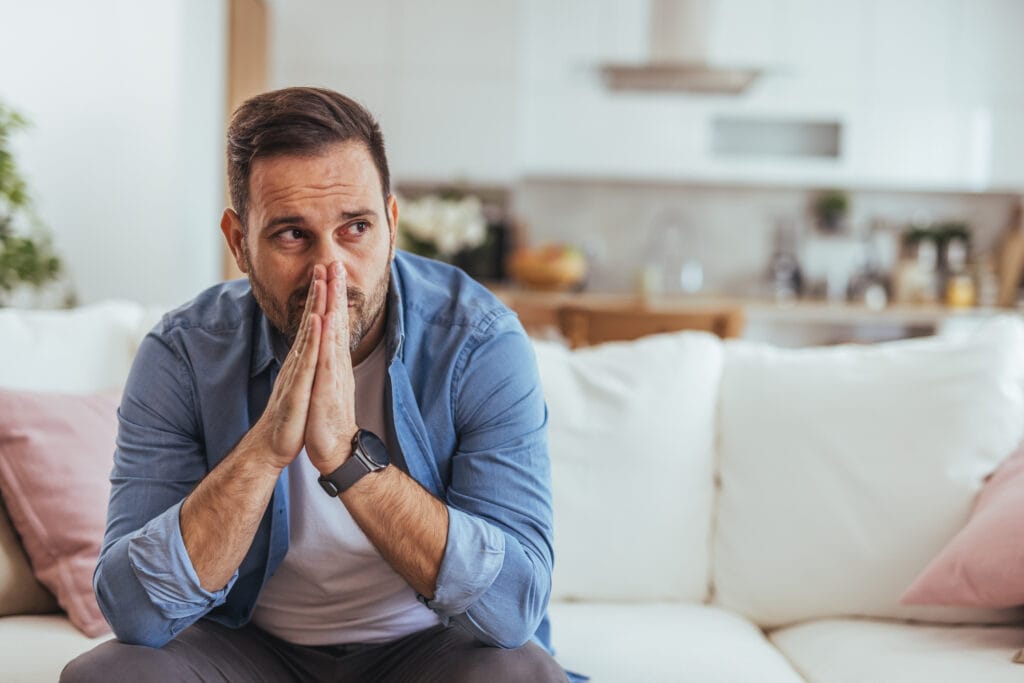 real person worried about privacy