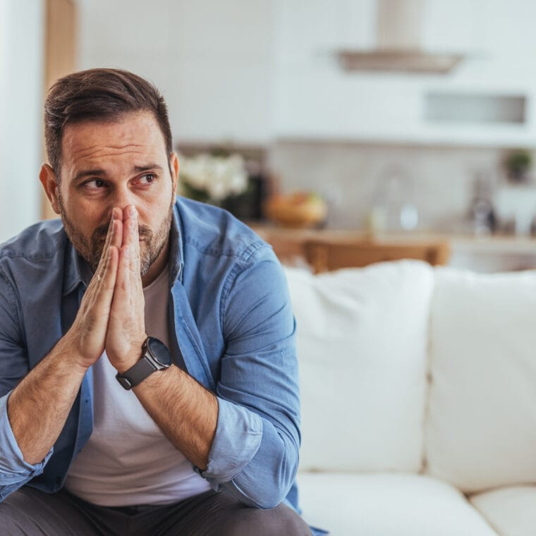 real person worried about privacy